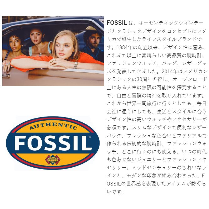 FOSSIL FW99X0115 Quartz Men's Watch — Japanese