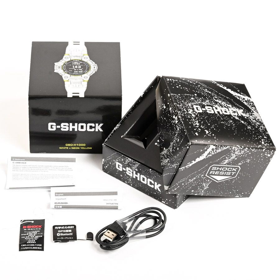 CASIO G-SQUAD GBD-H1000-7A9JR Quartz Men's Watch — Japanese