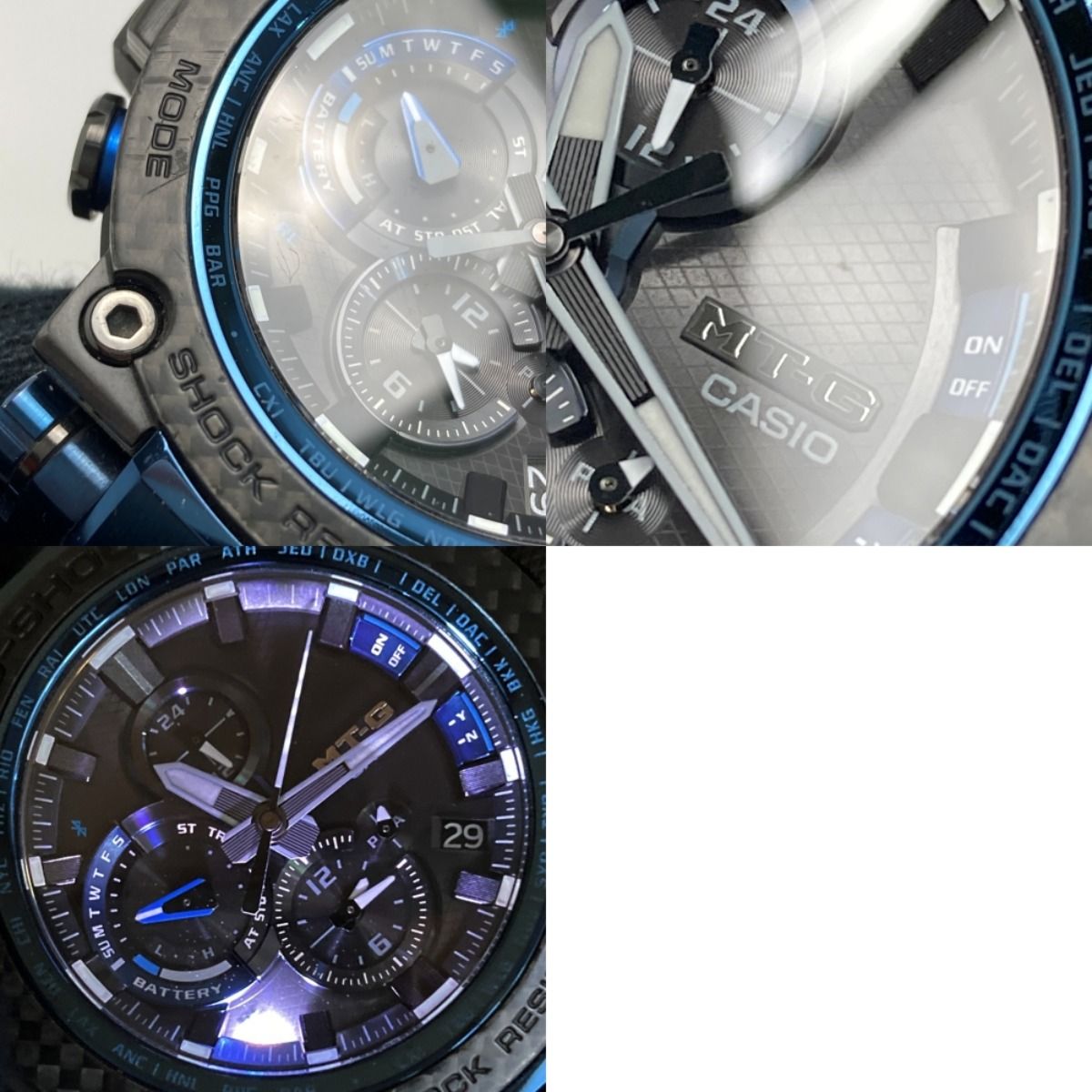 CASIO MTG-B1000XB-1AJF Solar Men's Watch — Japanese