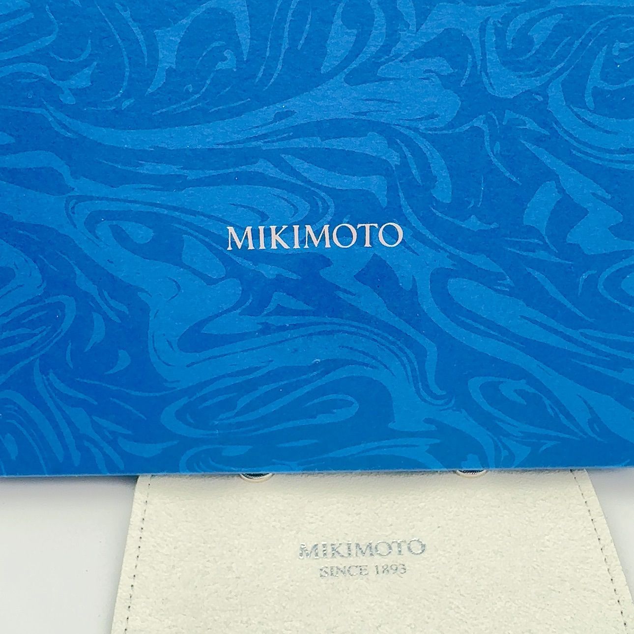 Mikimoto Station Pearl Necklace k18 featuring 3.8-4mm pearls on a 40cm gold chain