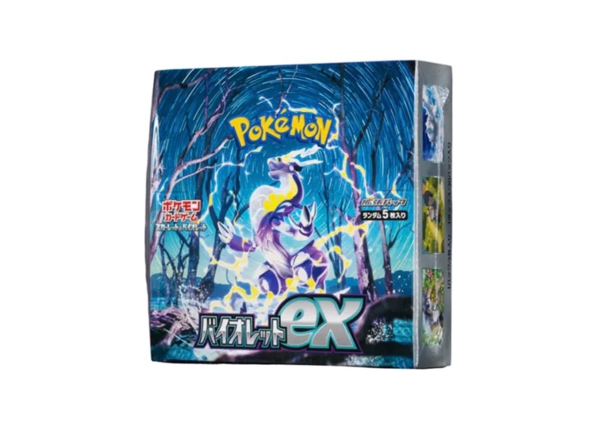 Pokemon Unused Sealed Pokémon Card Violet ex 1BOX with Shrink — Japanese