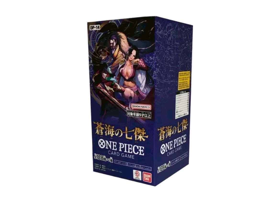 One Piece One Piece Card Game Booster Pack 14 "Sea of Seven — OP-14 — Japanese
