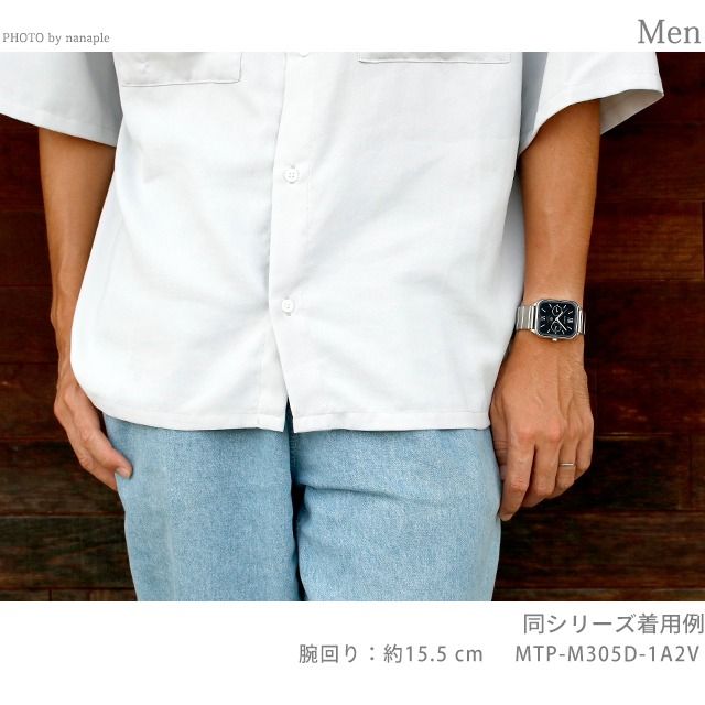 CASIO MTP-M305D-1AVDF Quartz Men's Watch — Japanese