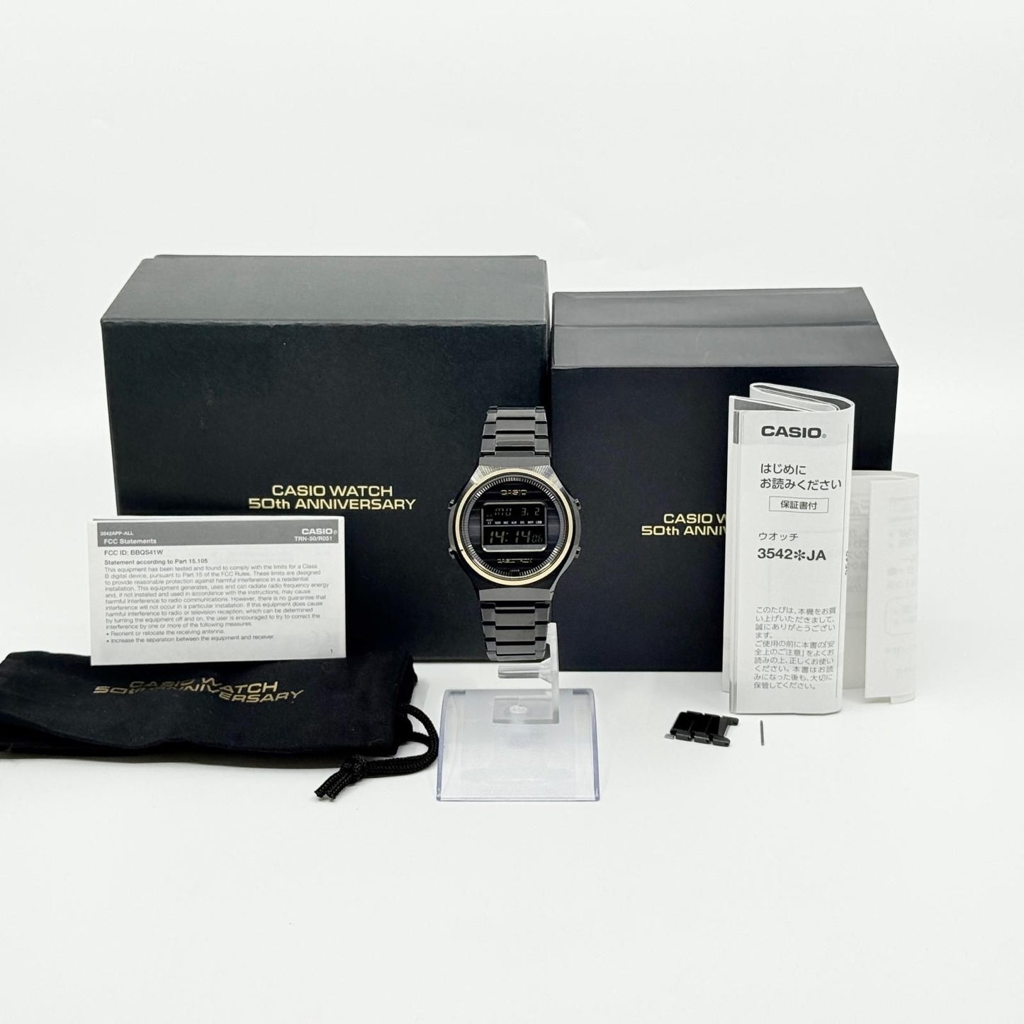 CASIO TRN-50ZE-1AJR Solar Men's Watch — Japanese