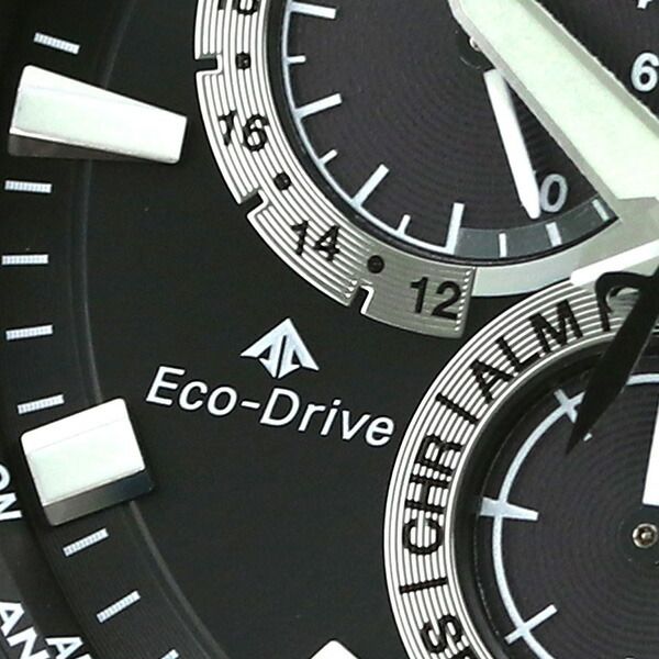 Citizen Promaster Land Eco-Drive Radio Controlled watch CB5037-84E with gray dial and stainless steel band