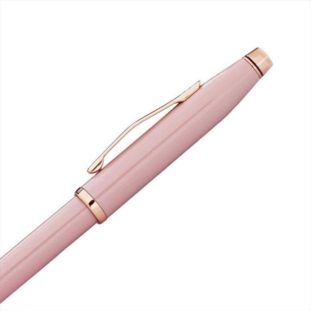 CROSS Century 2 ballpoint pen in Smoky Pink with silver accents and capped design