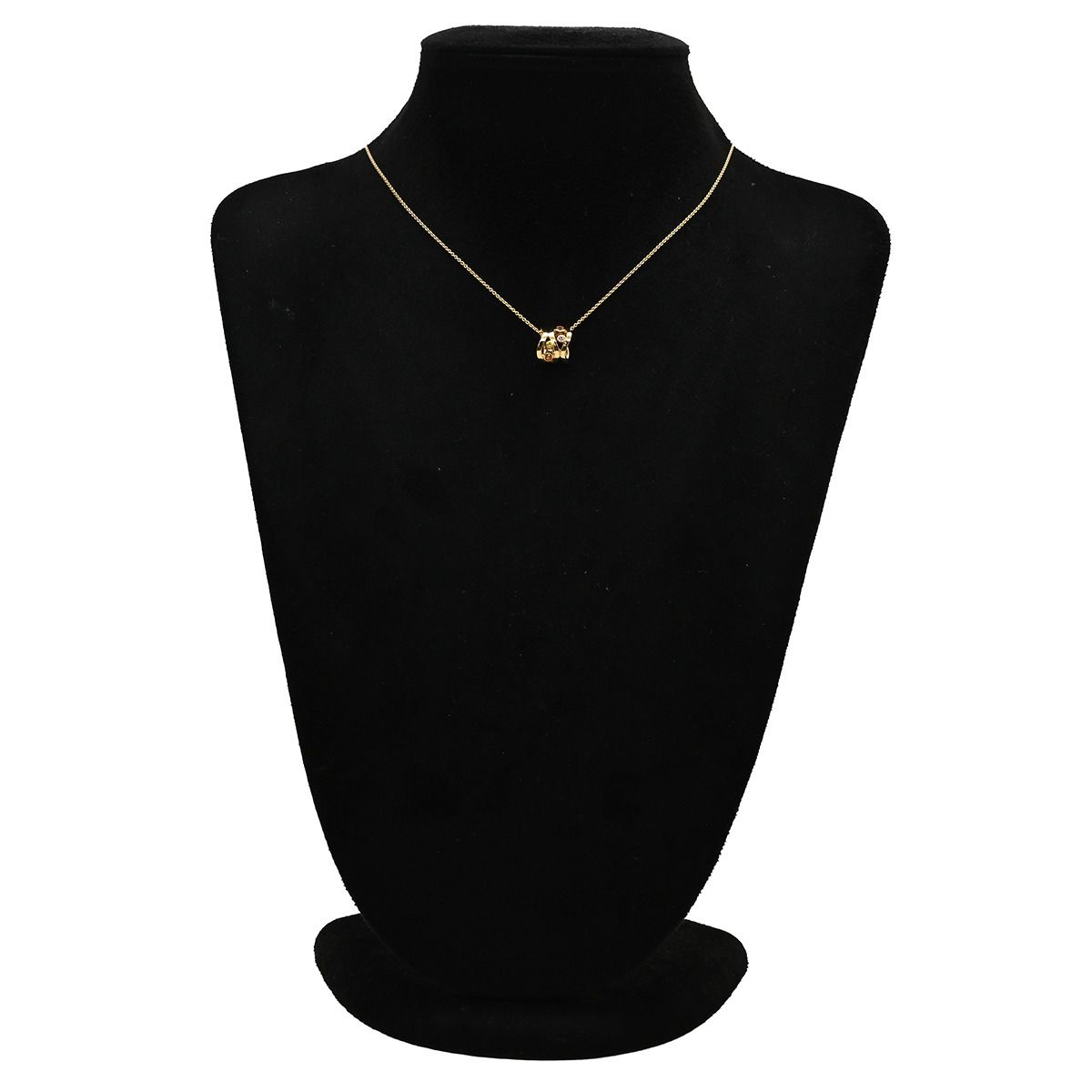 MIKIMOTO yellow gold necklace featuring yellow diamond, sapphire, and citrine stones in multicolor design