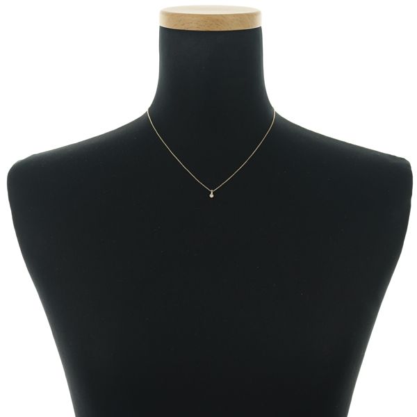 Law Necklace with 0.02ct diamond in 10K yellow gold on a 36-40cm chain