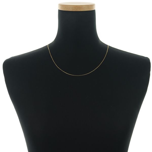 Tasaki Cut Azuki long chain necklace 60cm made of 18K yellow gold weighing 1.6g