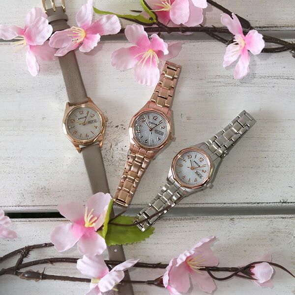 Citizen Wicca Solar-Tech Ladies Wristwatch model KH3-525-90 with solar movement and elegant design