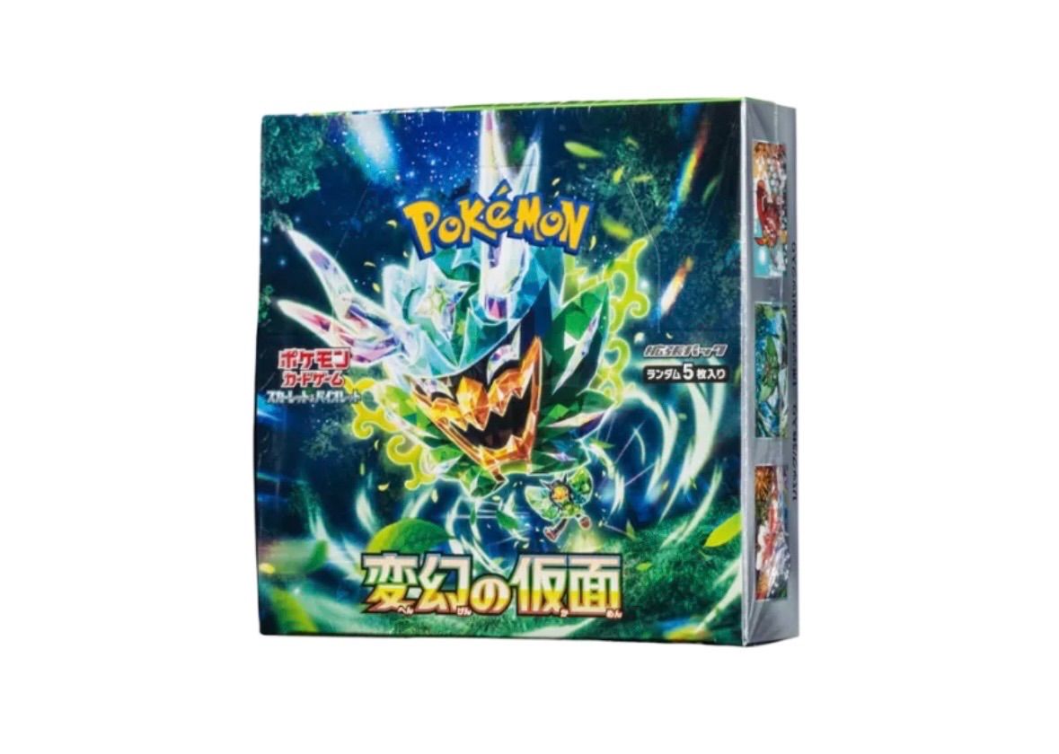 Pokemon Pokémon Card Game Expansion Pack "Disguise Mask" Box — Japanese