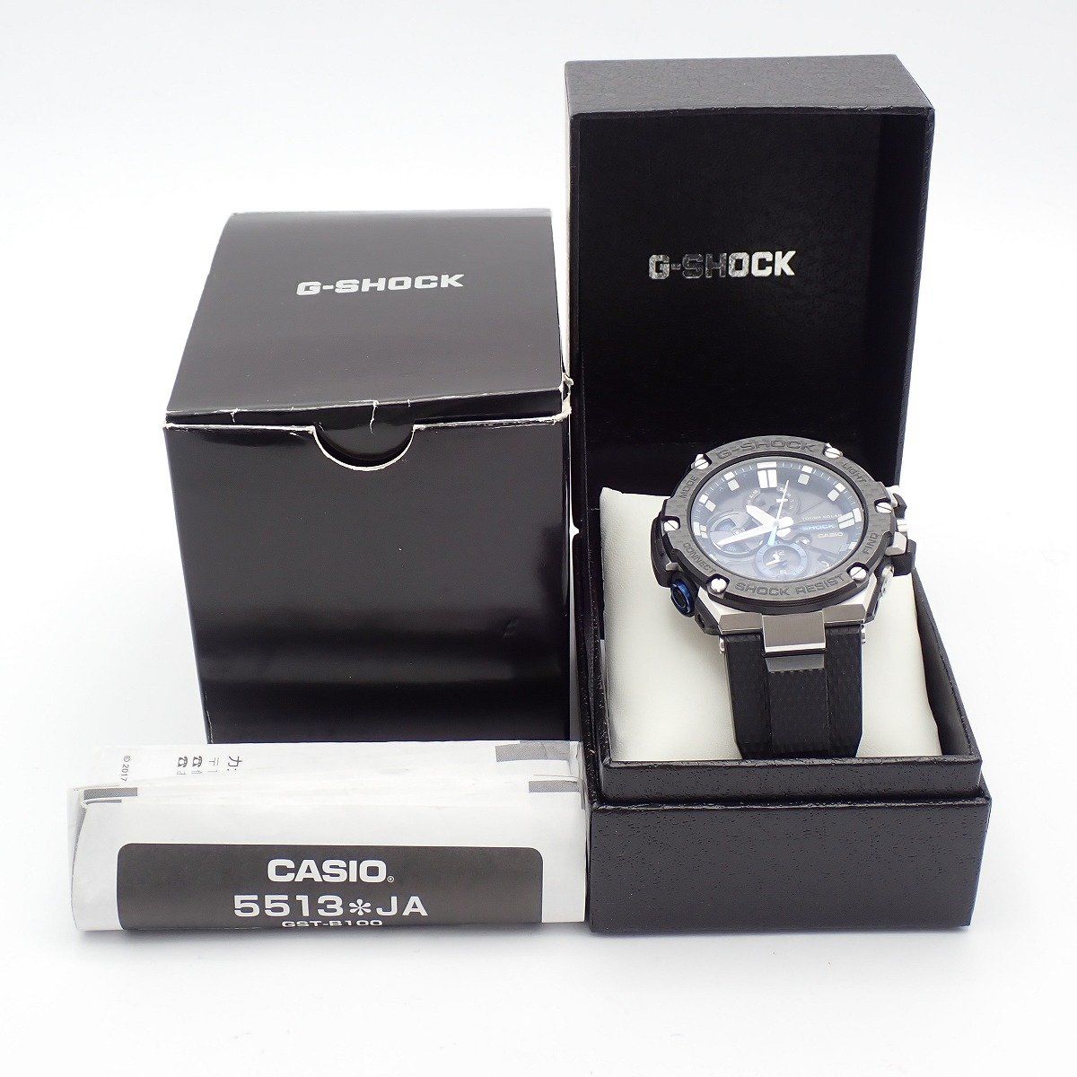 CASIO GST-B100XA-1AJF Solar Men's Watch — Japanese
