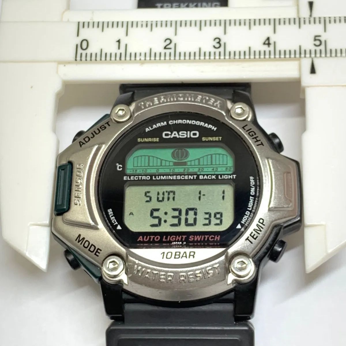 CASIO PRT-11 Digital Men's Watch — Japanese