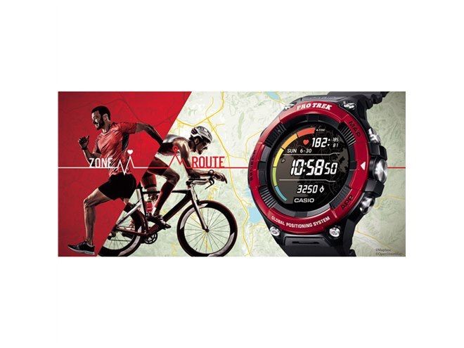 CASIO WSD-F21HR-BK Digital Men's Watch — Japanese