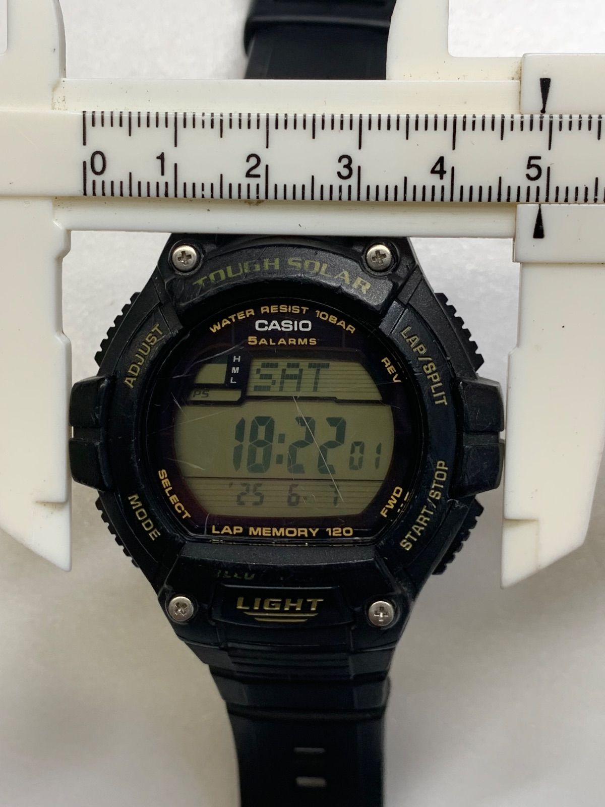 CASIO W-S220 Solar Men's Watch — Japanese