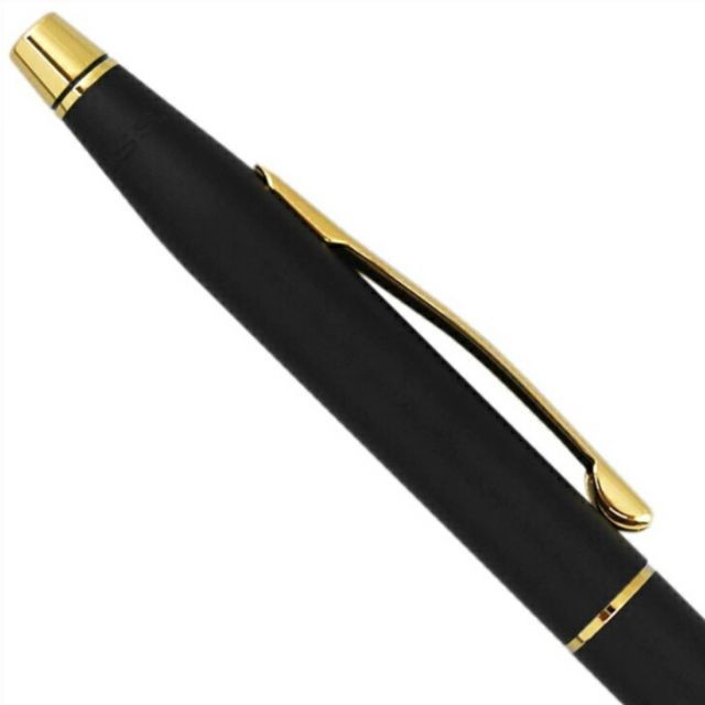Cross Classic Century 2502 black ballpoint pen with 135mm length and silver accents