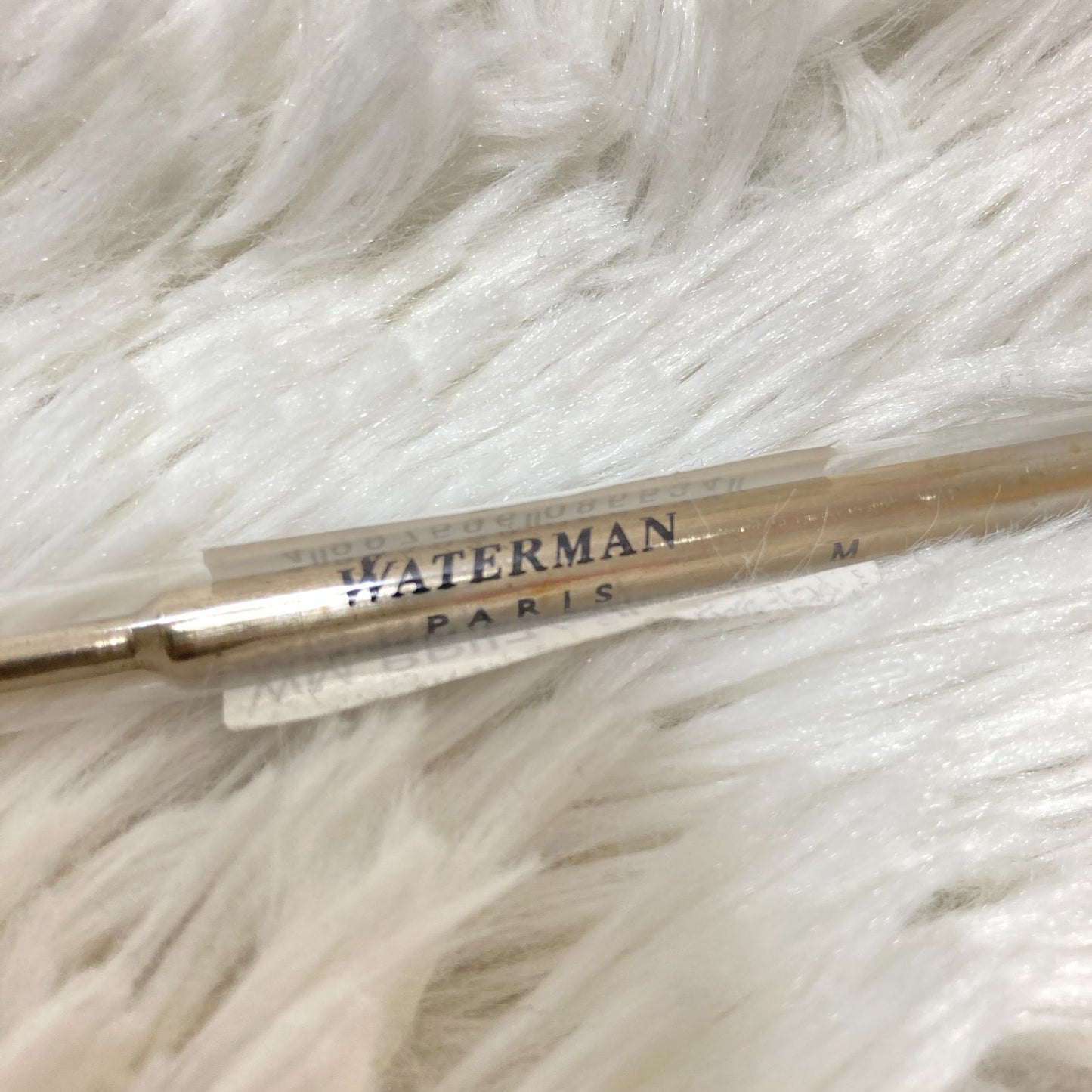 Set of 6 Waterman ballpoint pen refills in blue ink for standard ballpoint pens