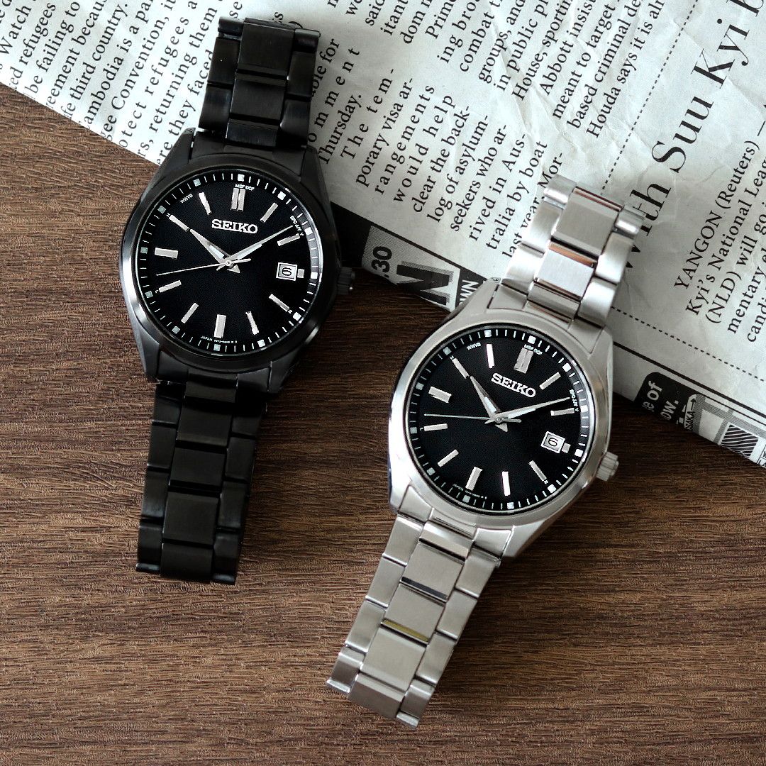 SEIKO SBTM323 Solar Men's Watch — Japanese