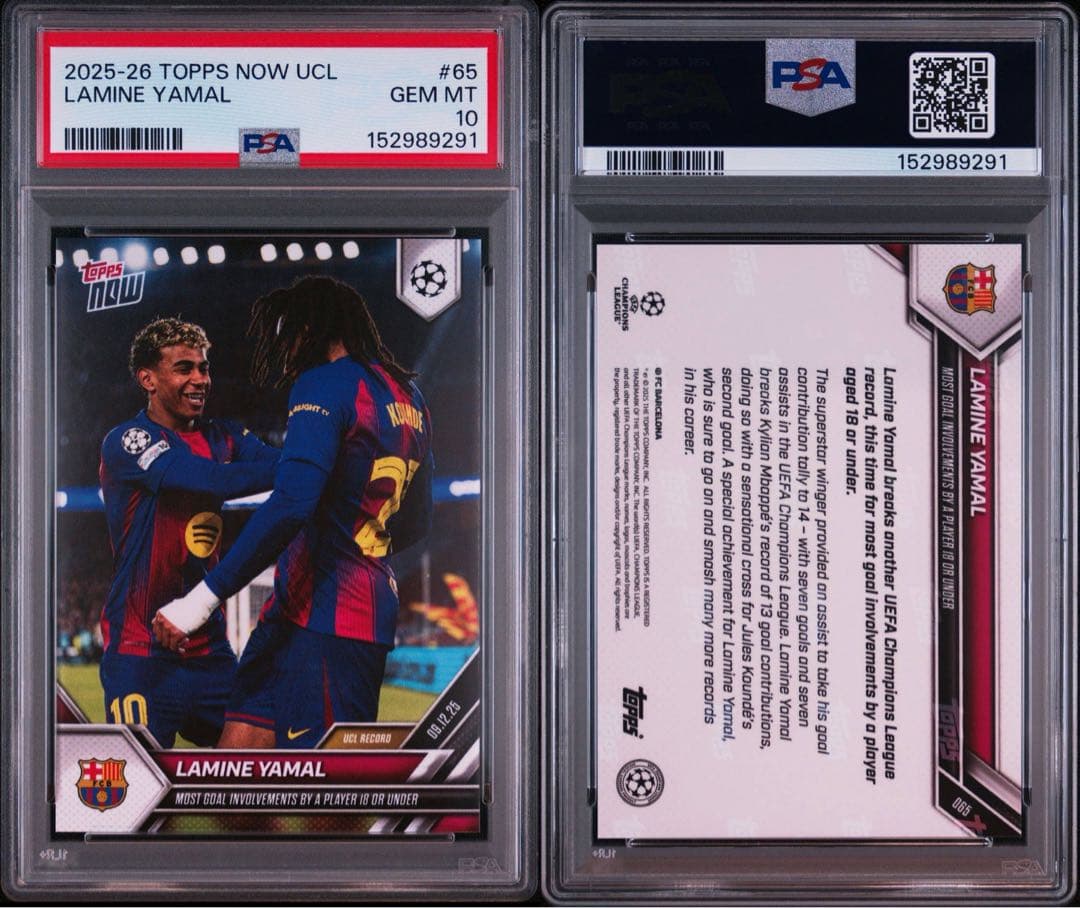 PSA 10 Lamine Yamal — Japanese