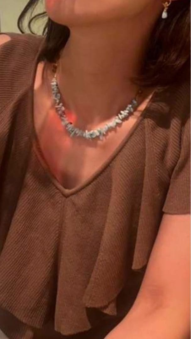 ageté Skyler Laramar Necklace with 47 cm length and 9 cm adjustable chain in silver