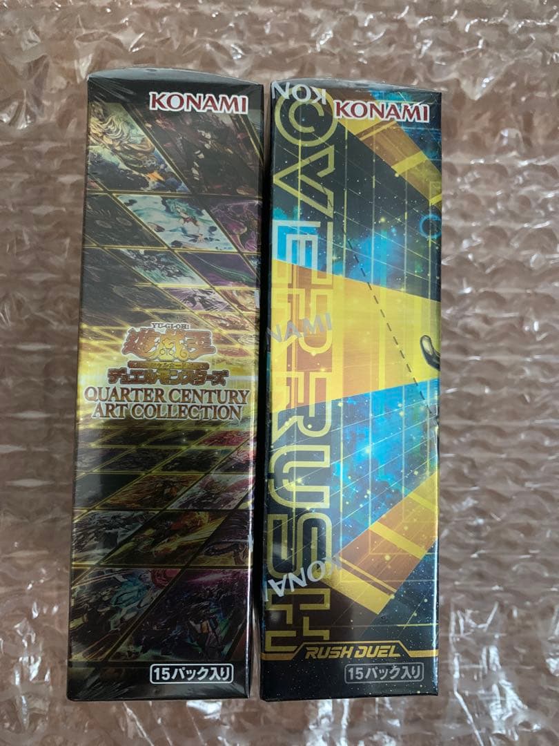 Yu-Gi-Oh New, Unopened Yu-Gi-Oh! Art Collection & Rush Duel Over Rush 3 Box — Japanese
