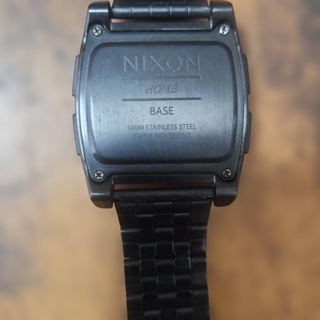 NIXON All Black Digital Men's Watch — Japanese