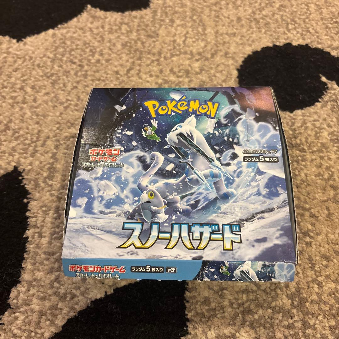 Pokemon Pokémon Card Game Expansion Pack Snow Hazard 30 Packs 1BOX Pack — Japanese