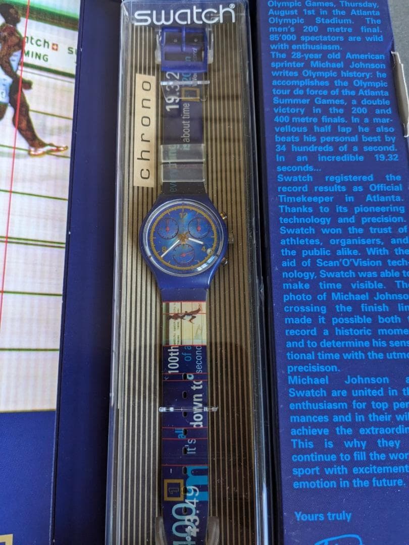 swatch SBTR009 Quartz Men's — Japanese