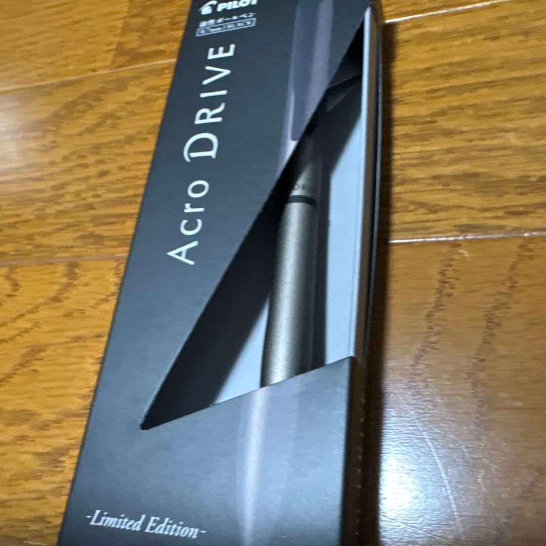 PILOT Acro DRIVE Desert Copper Limited Edition pen with copper finish and original box showing dents