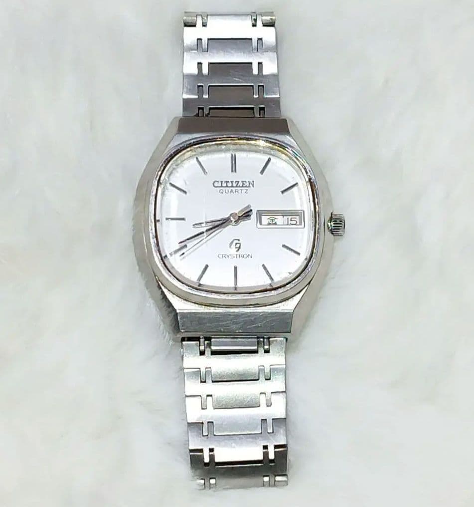 Citizen Criston Silver Dial Quartz Men's Watch — Japanese
