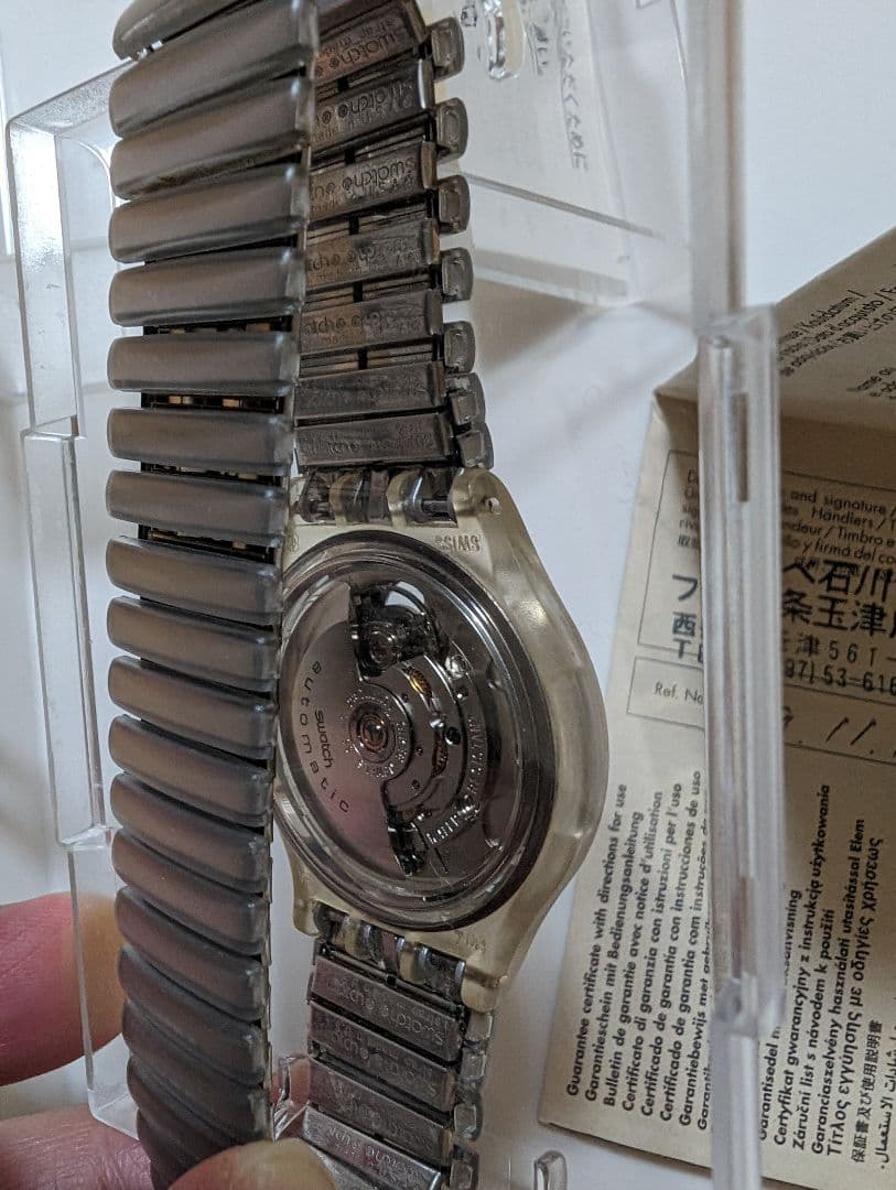 swatch SAK128 Automatic Men's — Japanese