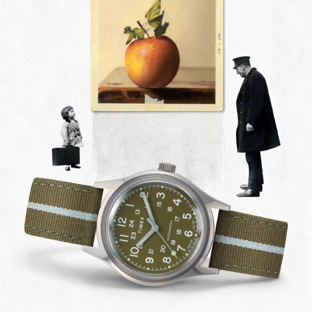 TIMEX MK1 Mechanical Camper + Strap Set Manual Men's Watch — Japanese