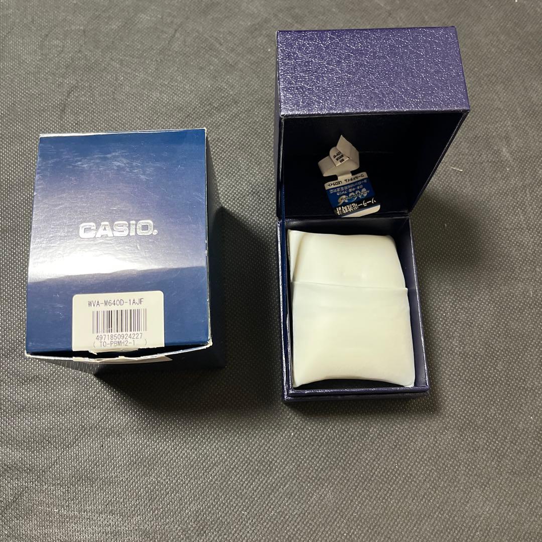 CASIO WVA-M640D-1AJF Solar Men's Watch — Japanese