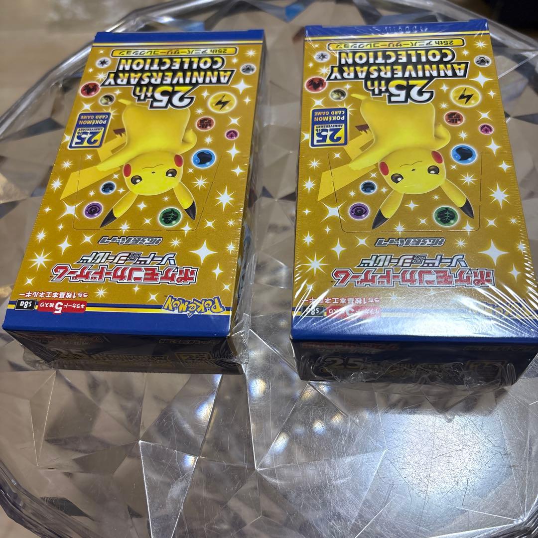Pokemon Pokémon 25th Anniversary Collection Box Box — S Enhanced Expansion Pack 25th Anniversary Collection — Japanese