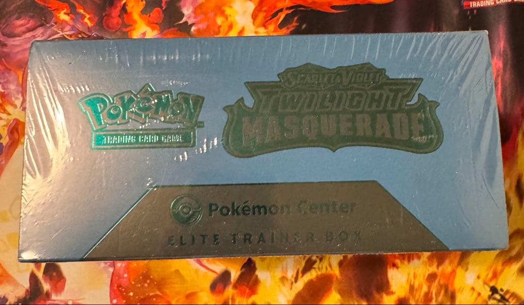 Pokemon Pokémon Center Edition Twilight Masquerade ETB Unopened Box — English