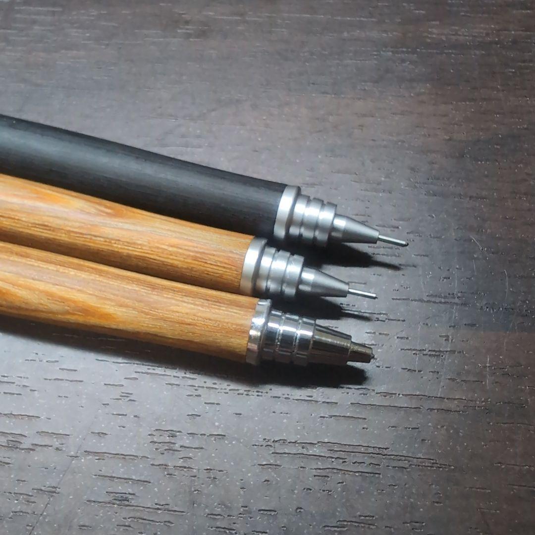 Three PILOT pens in black and yellow colors, models S20 0.5, S20 0.3, and S30 0.5