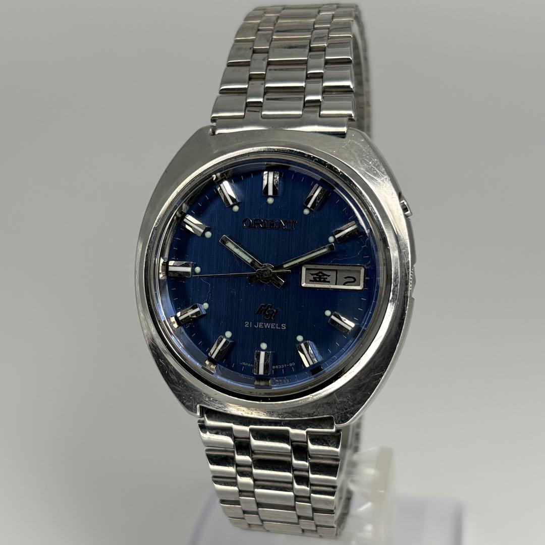 ORIENT HIACE-1970s SS Bracelet Automatic Men's Watch — Japanese