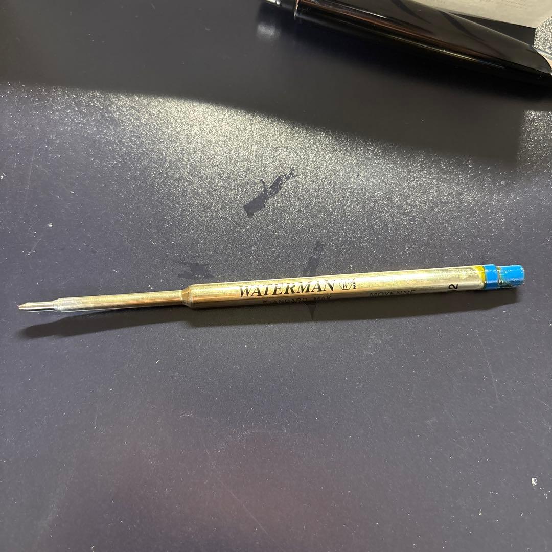 WATERMAN Carène Blue ballpoint pen with smooth finish and blue ink