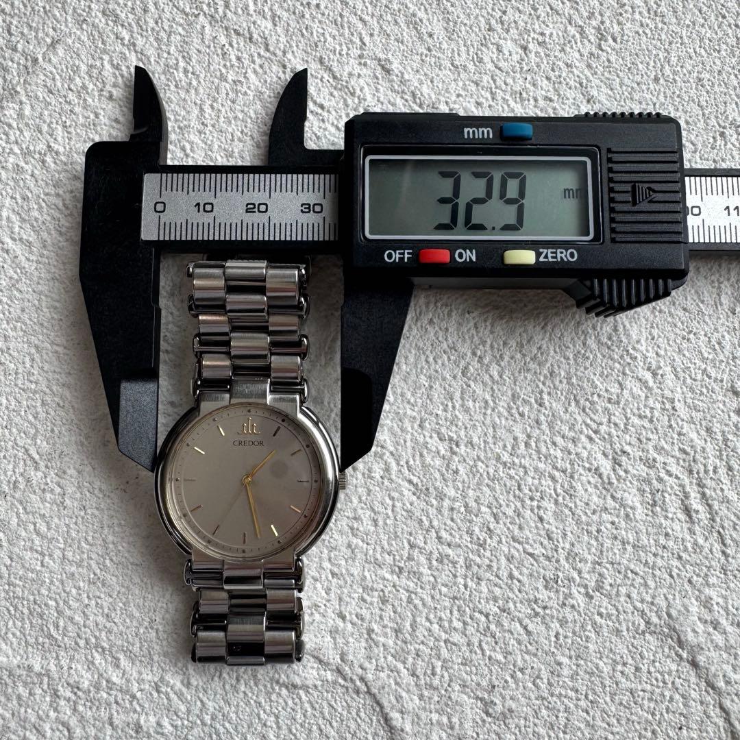 SEIKO Credor Quartz Men's Watch — Japanese