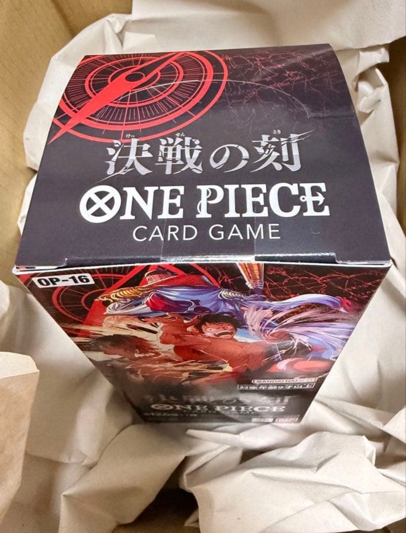 One Piece One Piece Card Game: The Moment of Decision OP-16 Booster Pack Box — OP-16 — Japanese