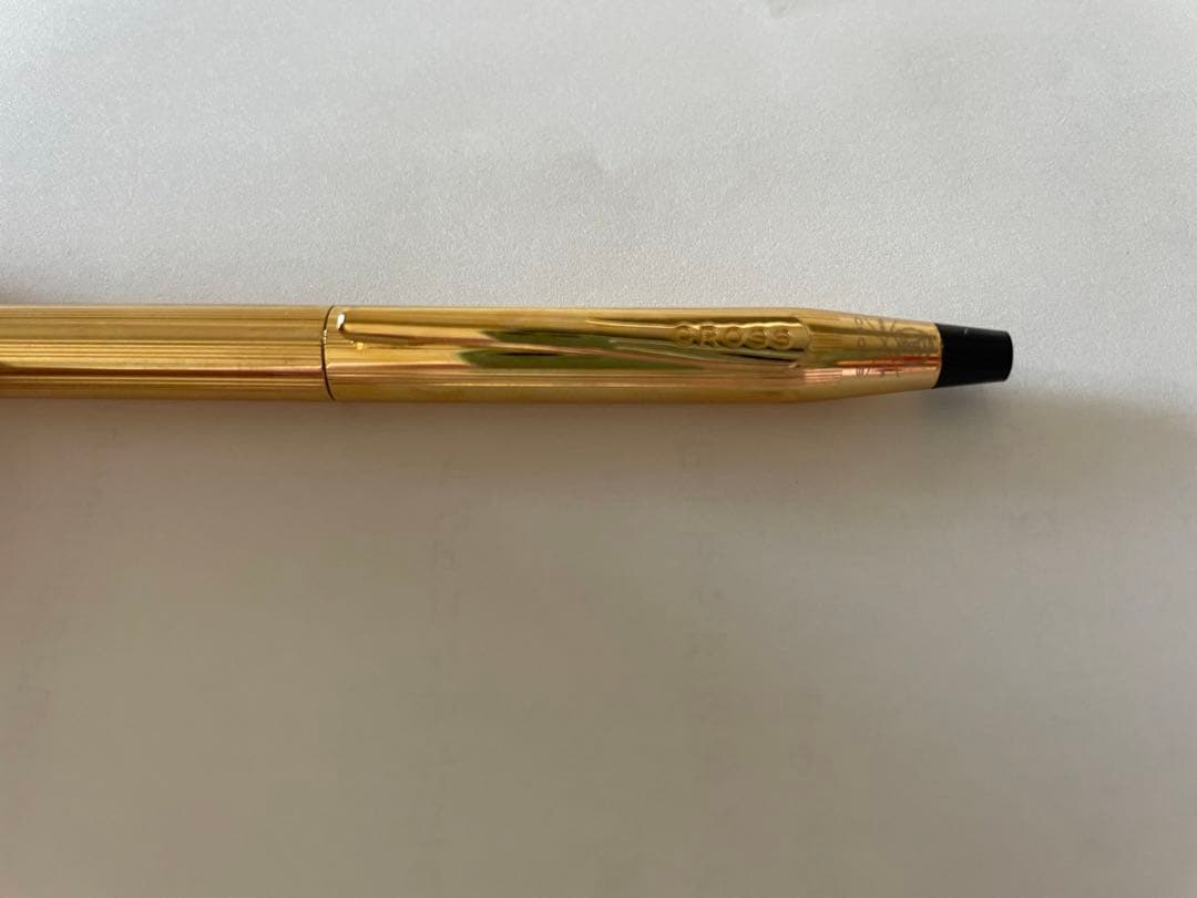 CROSS Century Gold PVD Model Pen with gold finish shown on white background