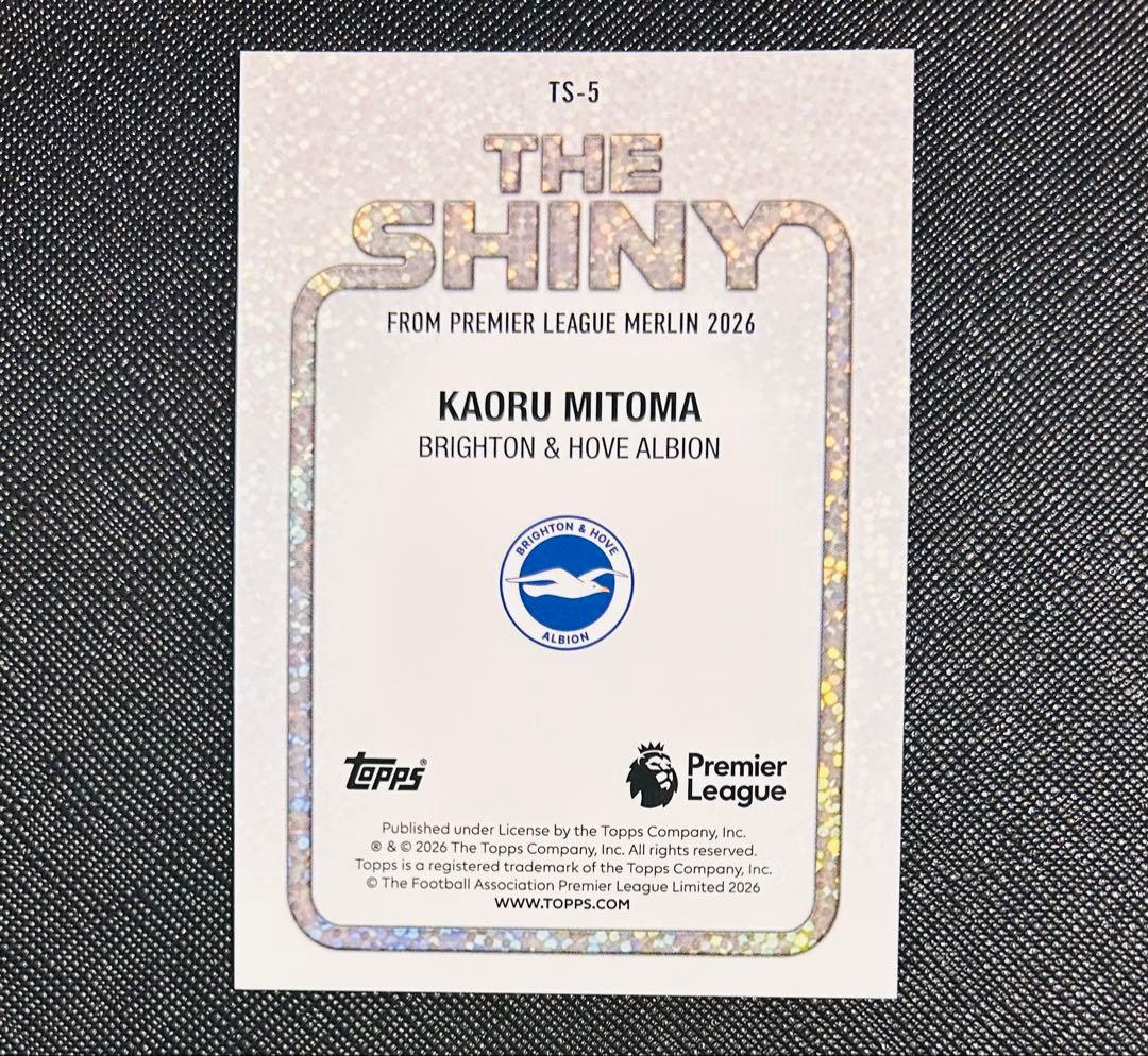Kaoru Mitoma The Shiny TOPPS MERLIN — Japanese
