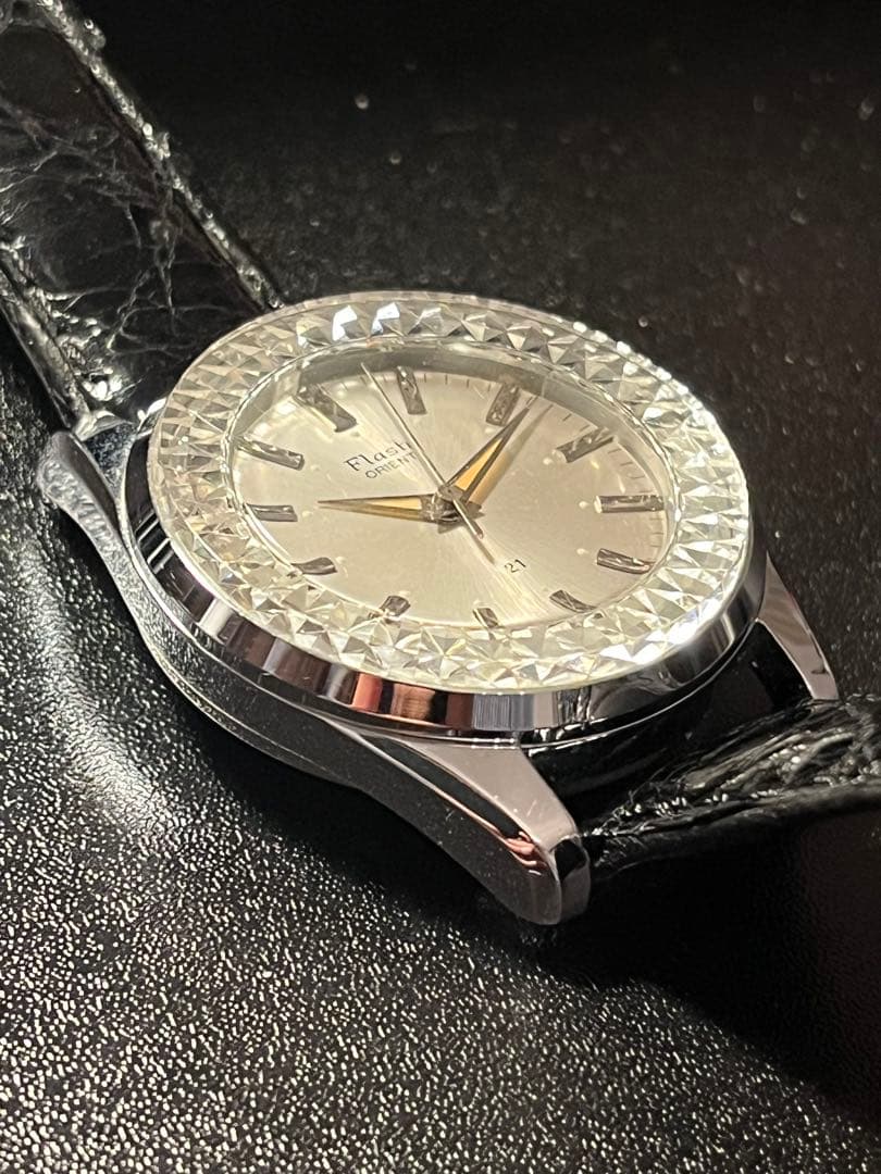 ORIENT オリエント フラッシュ Manual Men's Watch — Japanese
