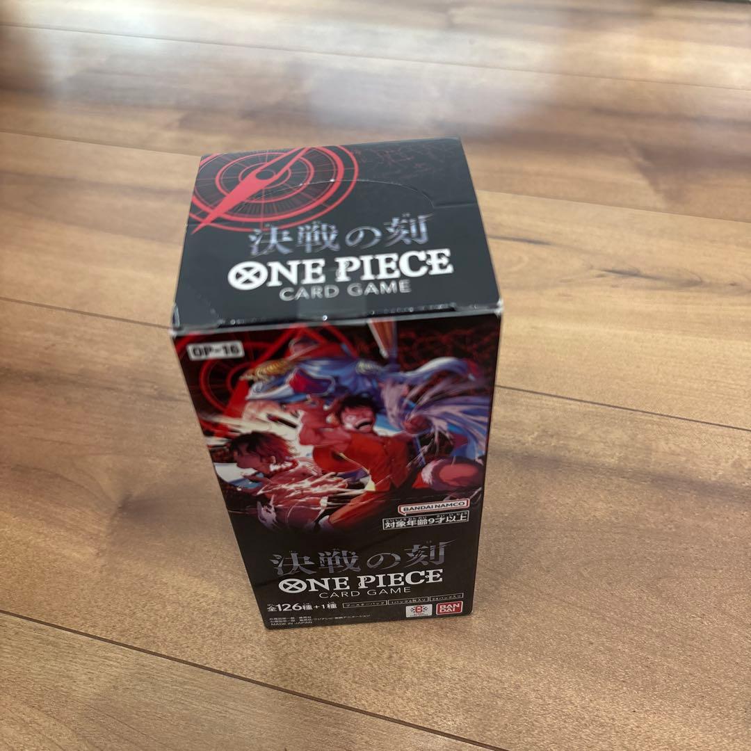 One Piece One Piece Card Game Boost Pack Decisive Moment OP-16 Box — OP-16 — Japanese