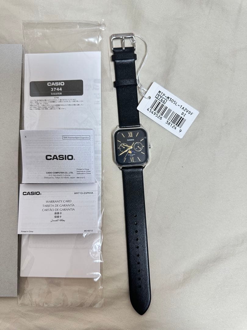CASIO MTP-M305L Analog Men's Watch — Japanese