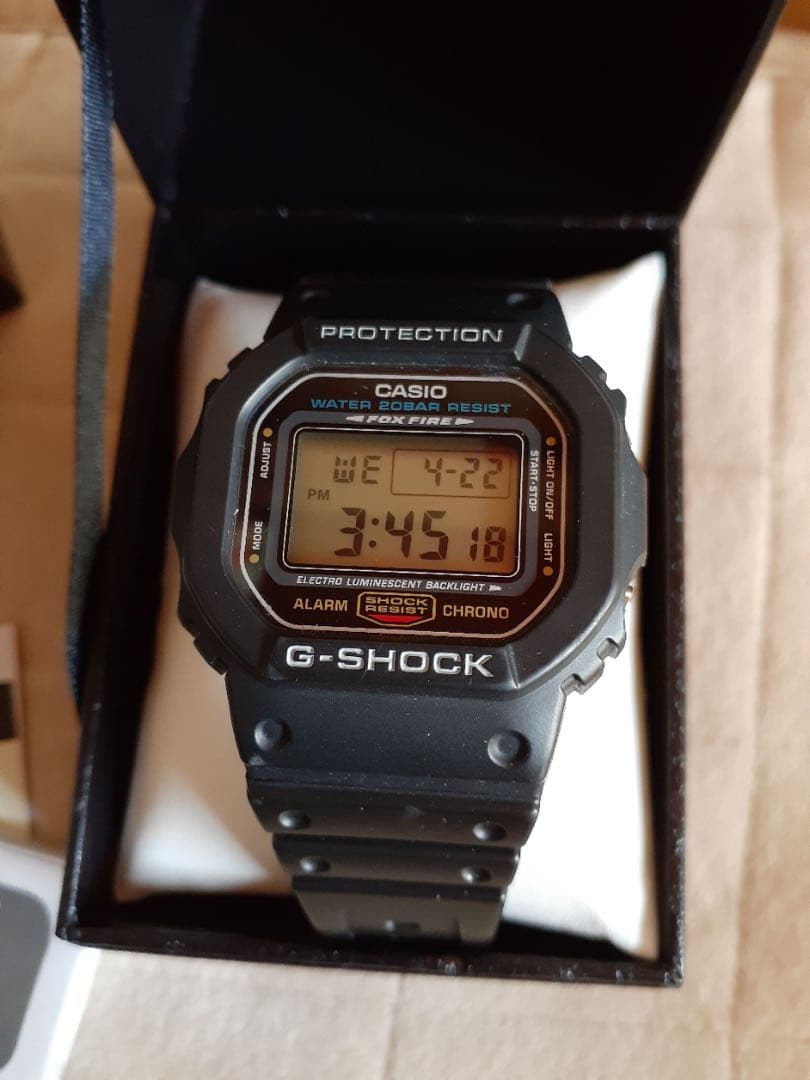 CASIO DW5600E Digital Men's Watch — Japanese