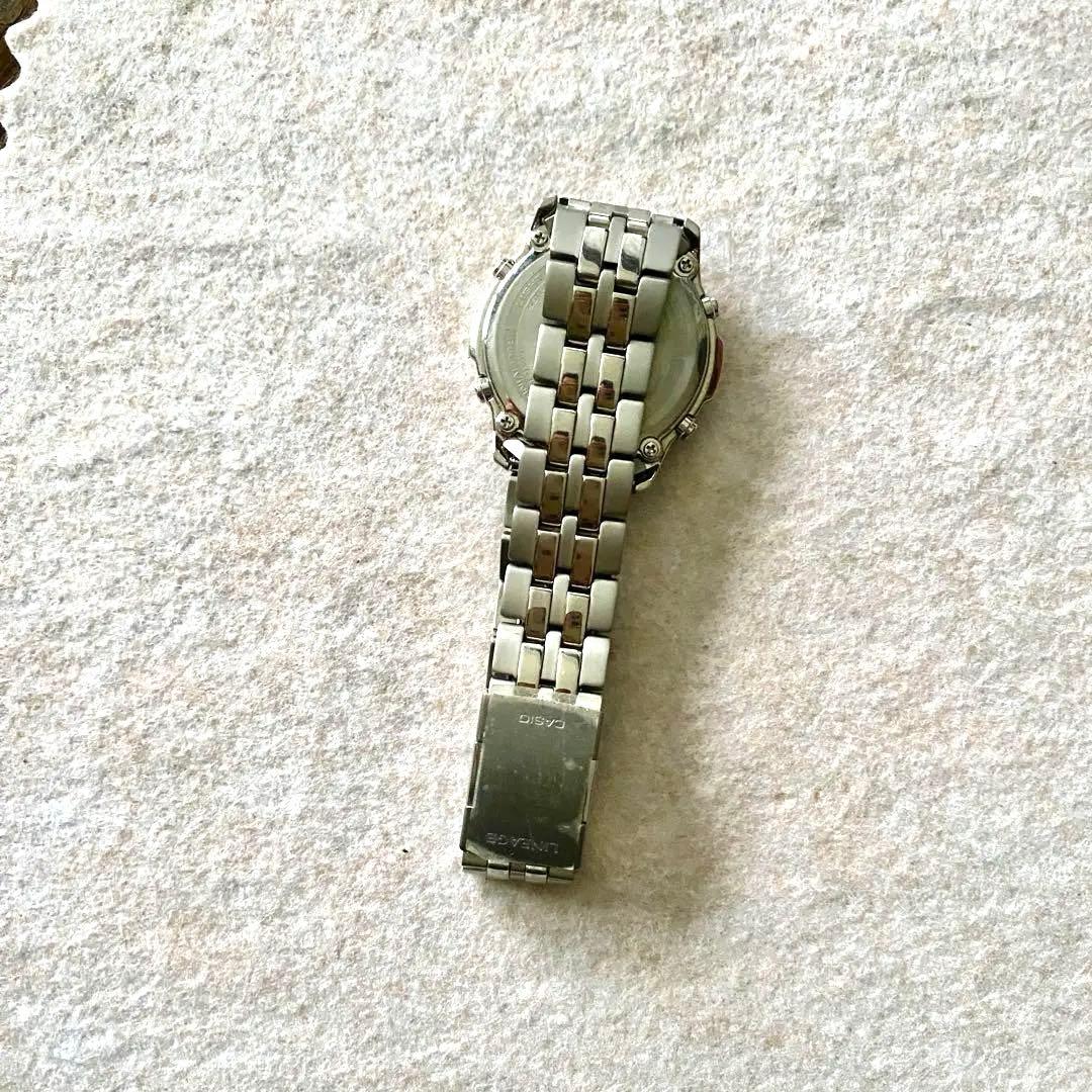 CASIO LINEAGE W-733-1A Solar Men's Watch — Japanese