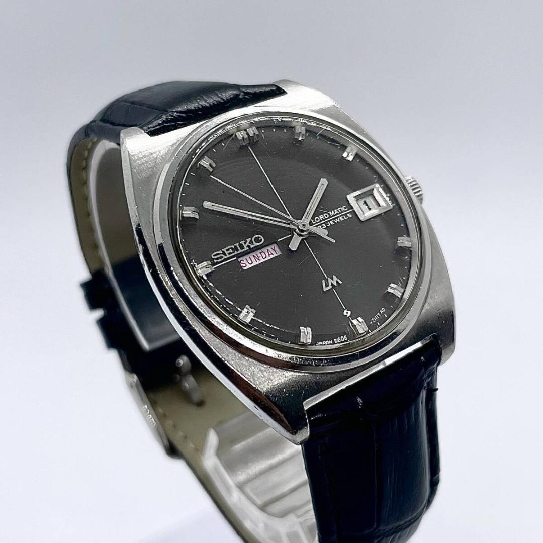 SEIKO 5606-7030 Automatic Men's Watch — Japanese