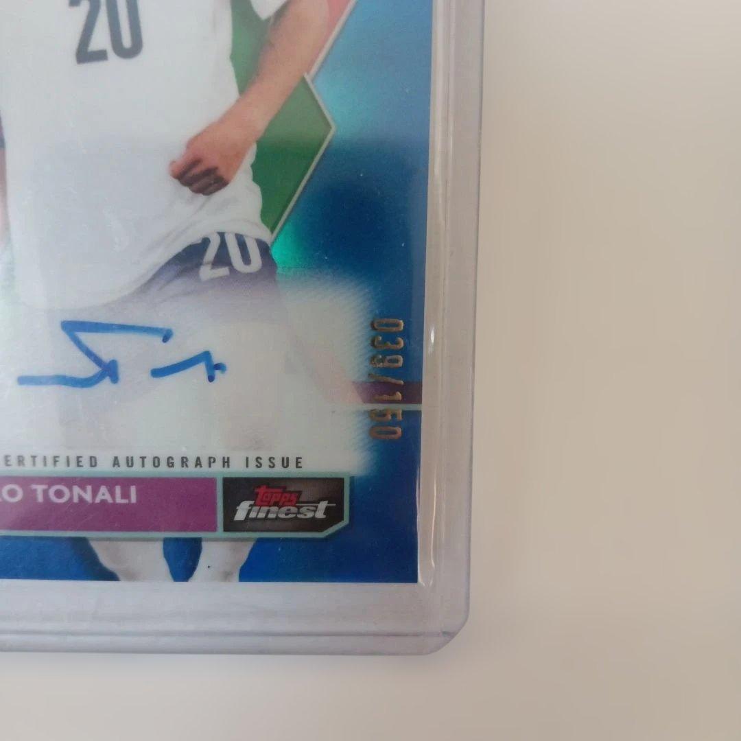 Sandro Tonali Autograph Card — Japanese