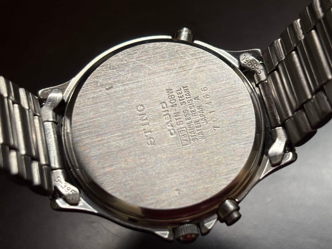 CASIO STN-408W Digital Men's Watch — Japanese